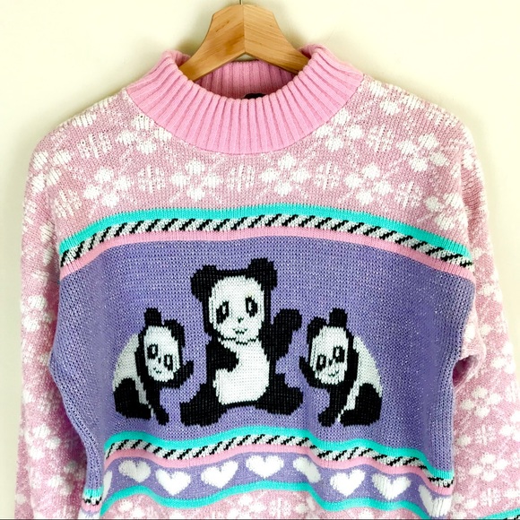 Vintage Rare 8s Pastel Panda Adele 